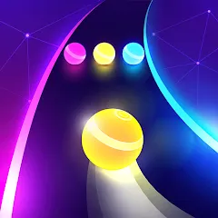 Взломанная Dancing Road: Color Ball Run! (Дансинг Роад)  [МОД Все открыто] - последняя версия apk на Андроид