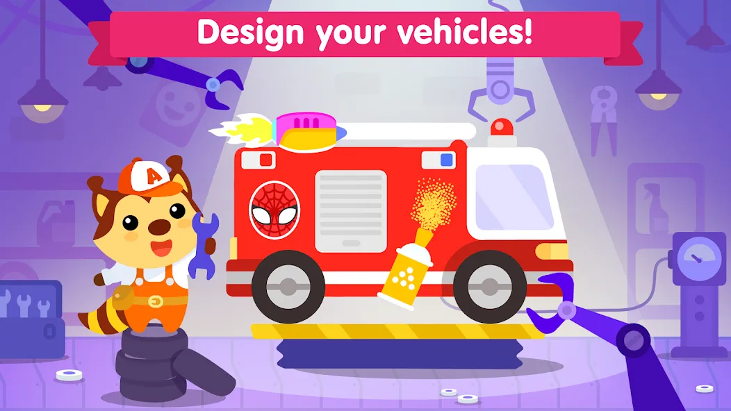 Car games for kids & toddler  [МОД Unlimited Money] Screenshot 2