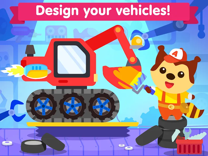 Car games for toddlers & kids  [МОД Бесконечные деньги] Screenshot 4