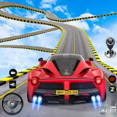 Скачать взломанную GT Car Stunt 3D: Ramp Car Game  [МОД Unlimited Money] - стабильная версия apk на Андроид