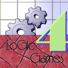 Скачать взломанную 100/4 Logic Games-Time Killers  [МОД Все открыто] - полная версия apk на Андроид