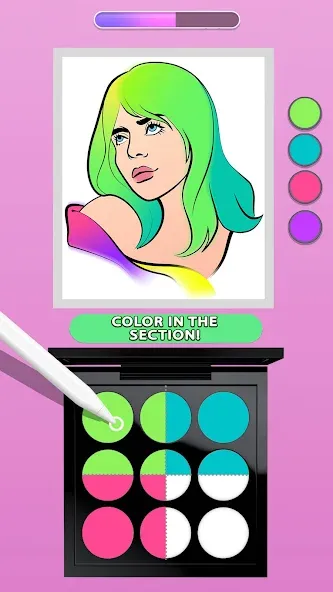 Makeup Kit - Color Mixing  [МОД Unlocked] Screenshot 4