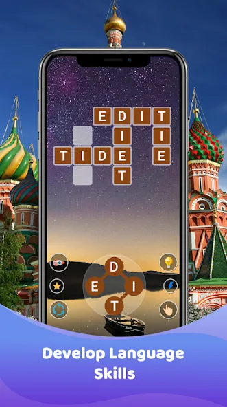 Word Game : Crossword (Кроссворд)  [МОД Unlocked] Screenshot 2