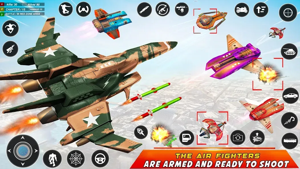 Army Bus Robot Car Game 3d  [МОД Все открыто] Screenshot 2