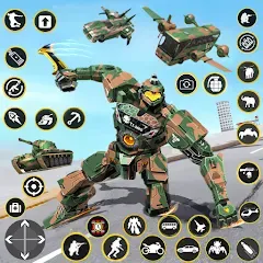 Скачать взлом Army Bus Robot Car Game 3d  [МОД Все открыто] - стабильная версия apk на Андроид