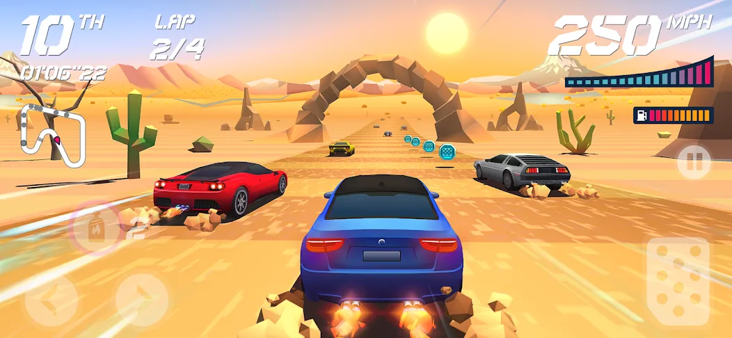 Horizon Chase – Arcade Racing (Хорайзон Чейс)  [МОД Много монет] Screenshot 5