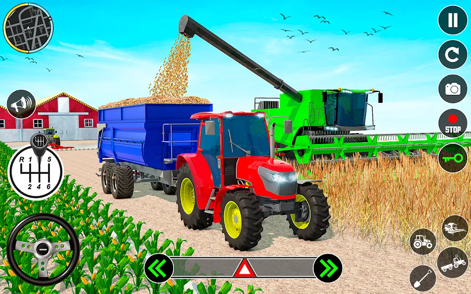 Tractor Farming: Tractor Games (Тракторное хозяйство)  [МОД Все открыто] Screenshot 3