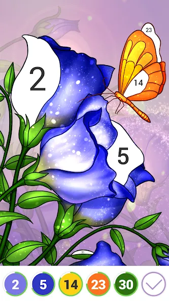 Hola Color--Coloring by Number (ола калор)  [МОД Mega Pack] Screenshot 2
