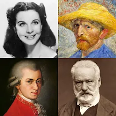 Скачать взломанную Famous People - History Quiz  [МОД Бесконечные монеты] - стабильная версия apk на Андроид