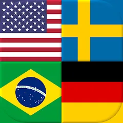 Скачать взлом Flags of All World Countries  [МОД Все открыто] - стабильная версия apk на Андроид