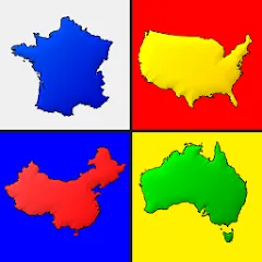 Взлом Maps of All Countries Geo-Quiz  [МОД Бесконечные деньги] - полная версия apk на Андроид