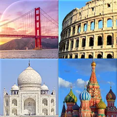 Взломанная Cities of the World Photo-Quiz  [МОД Menu] - последняя версия apk на Андроид