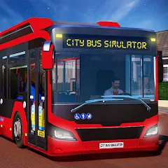 Скачать взлом City Bus Simulator: Bus Games (Риал Сити Бас Симулятор Геймс)  [МОД Бесконечные деньги] - стабильная версия apk на Андроид