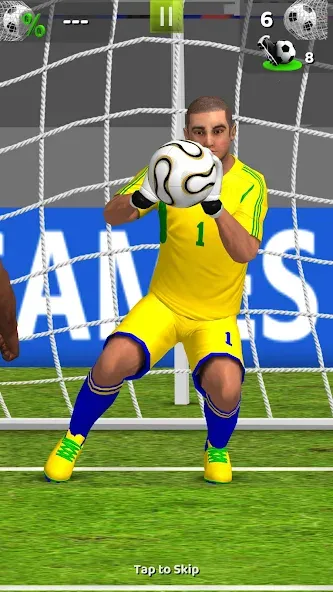 Football Game On (Футбольная игра Включена)  [МОД Бесконечные монеты] Screenshot 3