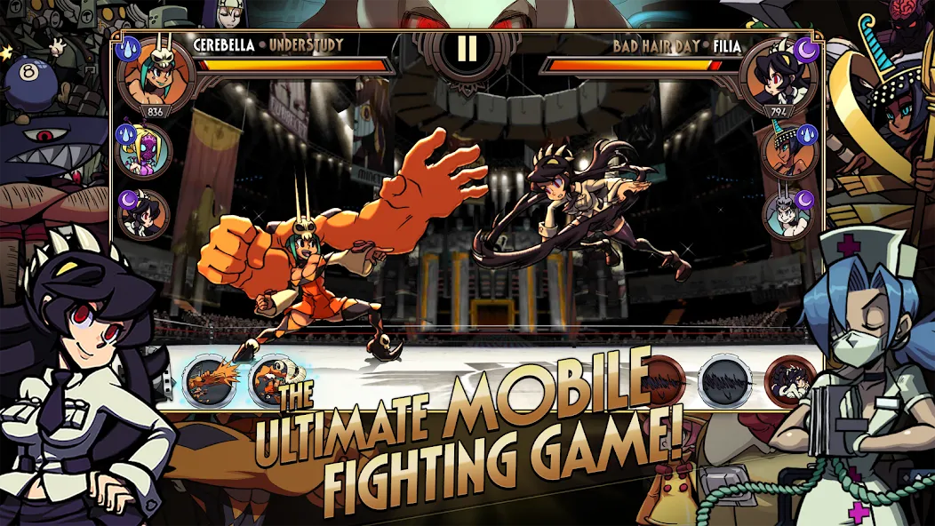 Skullgirls: Fighting RPG (Скулгрлз)  [МОД Unlimited Money] Screenshot 1