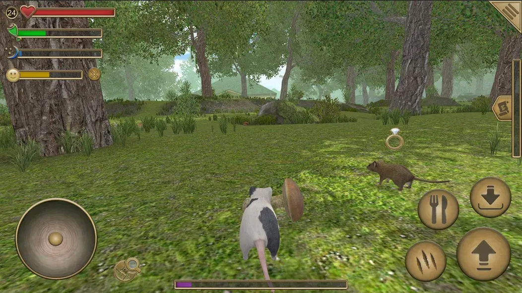 Mouse Simulator :  Forest Home  [МОД Unlimited Money] Screenshot 1