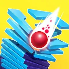 Скачать взлом Stack Ball - Crash Platforms (Стэк Болл)  [МОД Mega Pack] - полная версия apk на Андроид