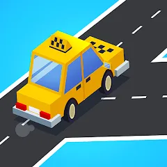 Взломанная Taxi Run: Traffic Driver (Такси Ран)  [МОД Menu] - стабильная версия apk на Андроид