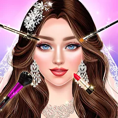 Скачать взломанную Dress Up Fashion: Makeup Games  [МОД Много монет] - стабильная версия apk на Андроид