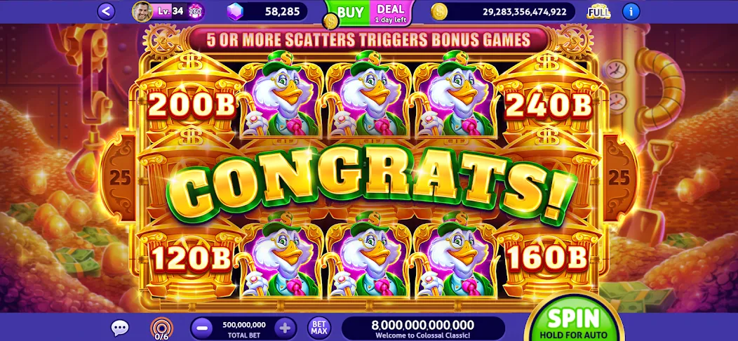 Club Vegas Slots Casino Games (Клуб Вегас)  [МОД Все открыто] Screenshot 3