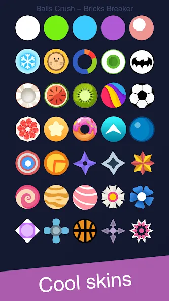 Balls Crush - Bricks Breaker (Боллз Краш)  [МОД Меню] Screenshot 4