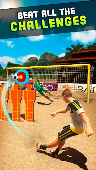 Shoot Goal - Beach Soccer Game (Шут)  [МОД Menu] Screenshot 1