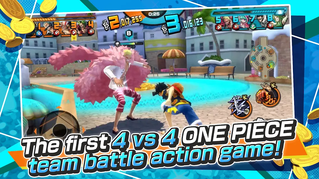 ONE PIECE Bounty Rush (ВАН ПИС Баунти Раш)  [МОД Меню] Screenshot 2