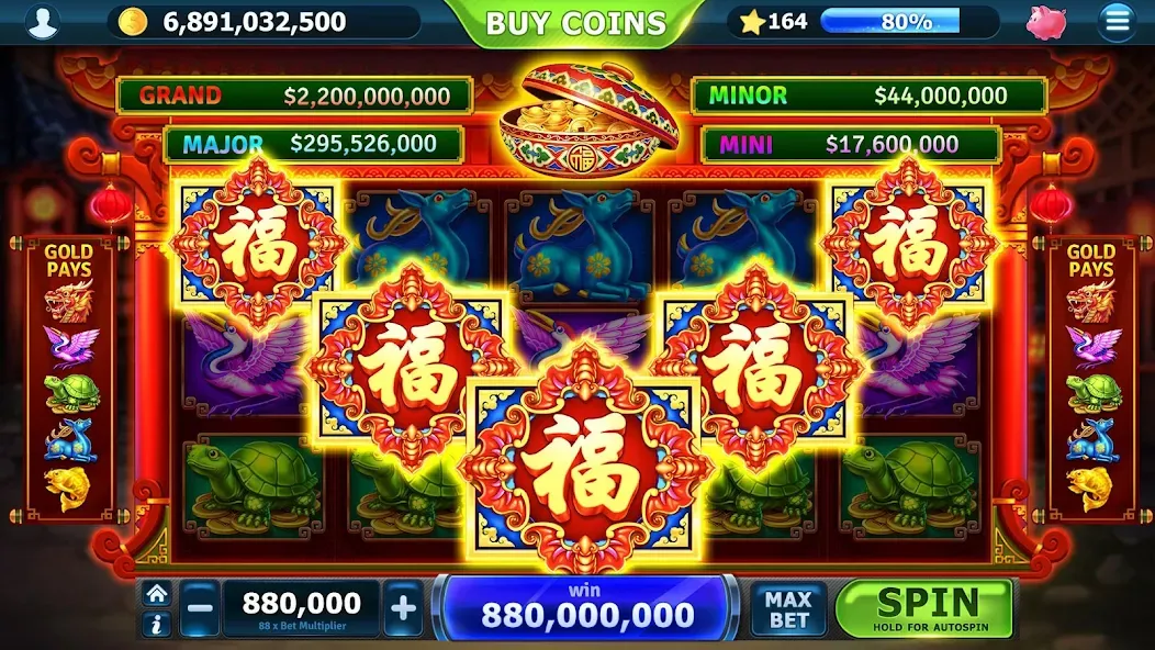 Slots of Vegas (Слоты Вегаса)  [МОД Unlocked] Screenshot 1