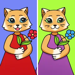 Скачать взлом Find Differences: Cute Cats  [МОД Все открыто] - стабильная версия apk на Андроид