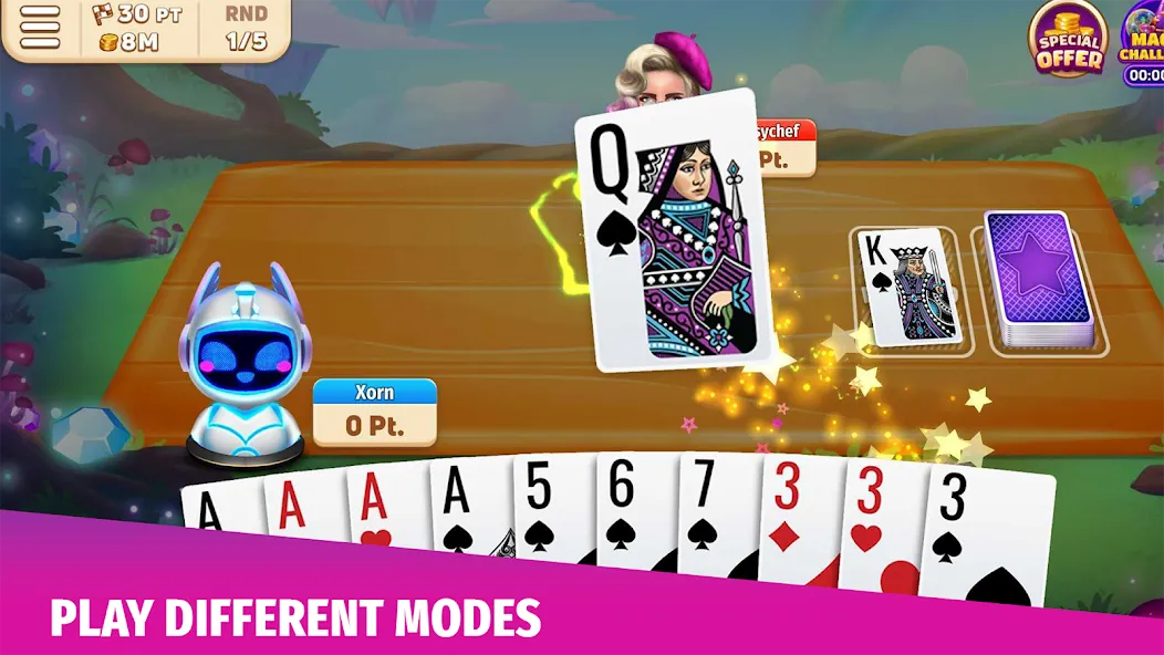 Gin Rummy Stars - Card Game (Джин Рамми Старс)  [МОД Много денег] Screenshot 2