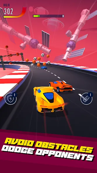 Car Race 3D - Racing Master (С  3D  Гонки на автомобилях 3D)  [МОД Много денег] Screenshot 1