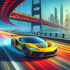 Взломанная Car Race 3D - Racing Master (С  3D  Гонки на автомобилях 3D)  [МОД Много денег] - полная версия apk на Андроид