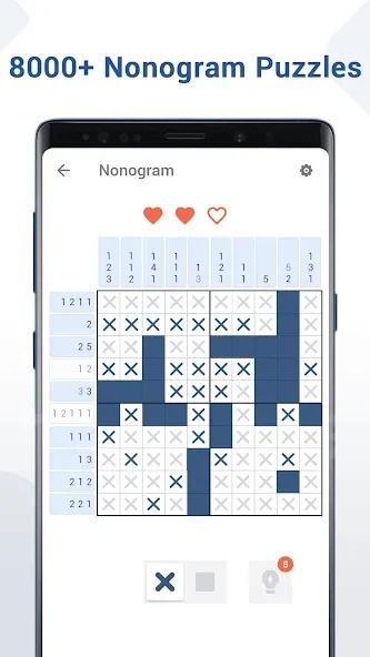 Nonogram - Fun Logic Puzzle (Нонограмма)  [МОД Mega Pack] Screenshot 2