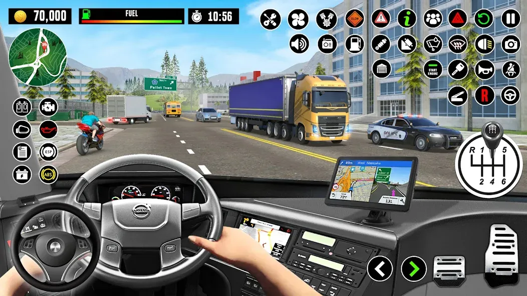 Bus Driving School : Bus Games  [МОД Mega Pack] Screenshot 3