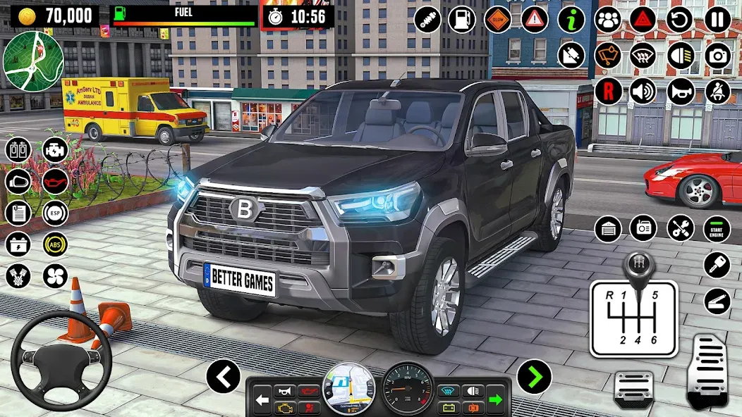 City Driving School Car Games  [МОД Много денег] Screenshot 1