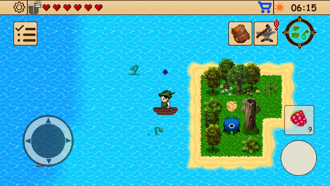 Survival RPG 1: Island Escape (Сурвивал РПГ 1)  [МОД Бесконечные монеты] Screenshot 1