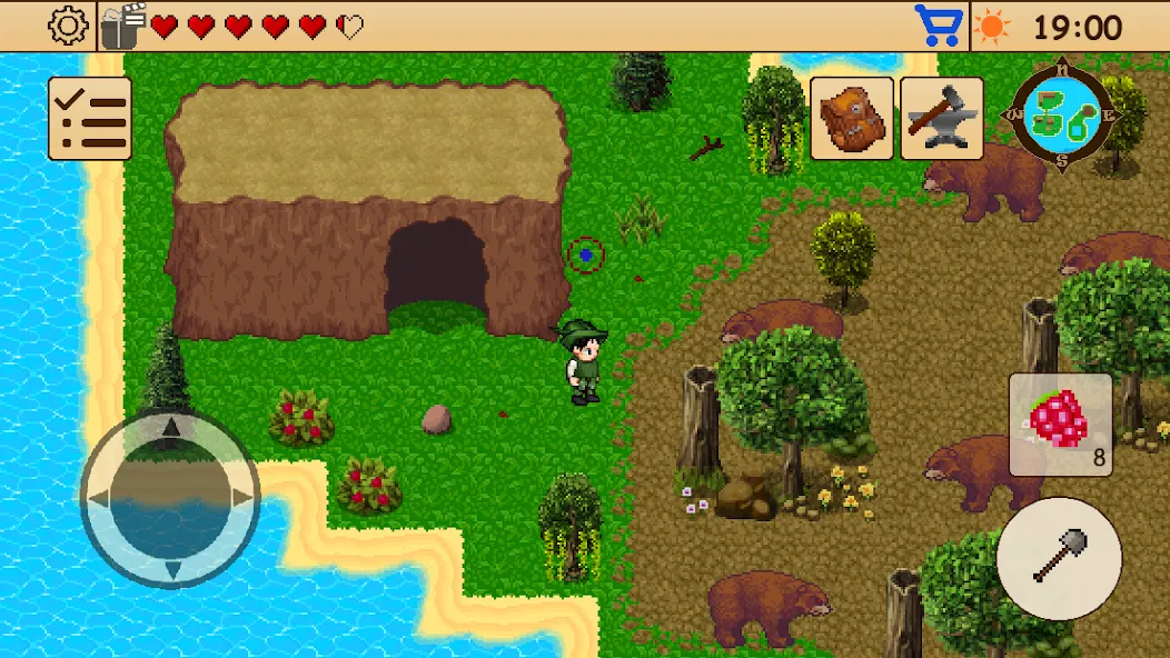 Survival RPG 1: Island Escape (Сурвивал РПГ 1)  [МОД Бесконечные монеты] Screenshot 5