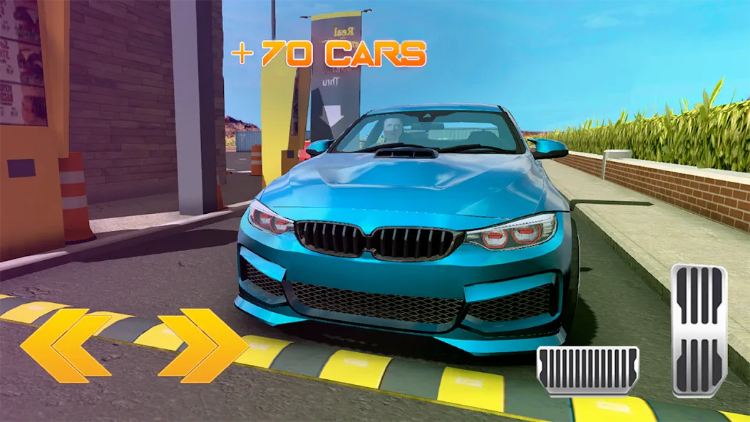 Super car parking - Car games  [МОД Mega Pack] Screenshot 1