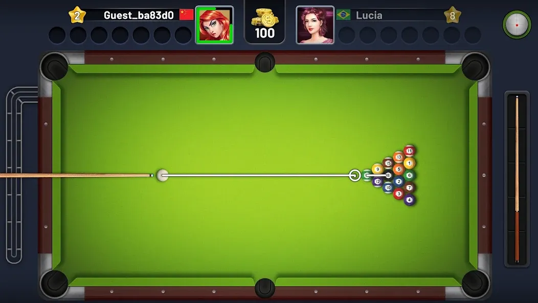 8 Pool Clash (Пул Клаш)  [МОД Menu] Screenshot 2