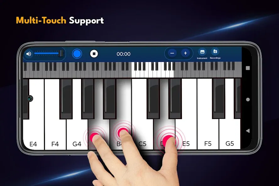 Real Piano Keyboard  [МОД Много денег] Screenshot 2