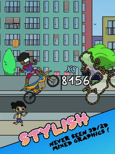 Summer Wheelie (Саммер Уили)  [МОД Unlocked] Screenshot 5