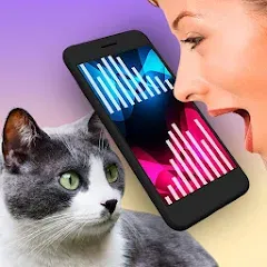 Взлом Cat Translator Pet Talk Meow  [МОД Menu] - полная версия apk на Андроид