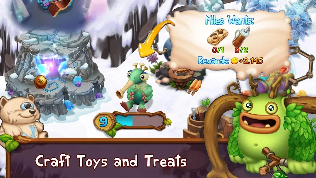 Singing Monsters: Dawn of Fire (Сингинг Монстерс)  [МОД Много монет] Screenshot 2