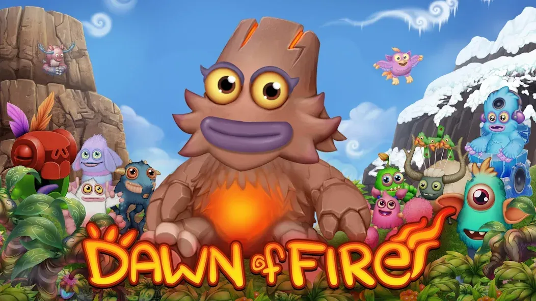 Singing Monsters: Dawn of Fire (Сингинг Монстерс)  [МОД Много монет] Screenshot 5