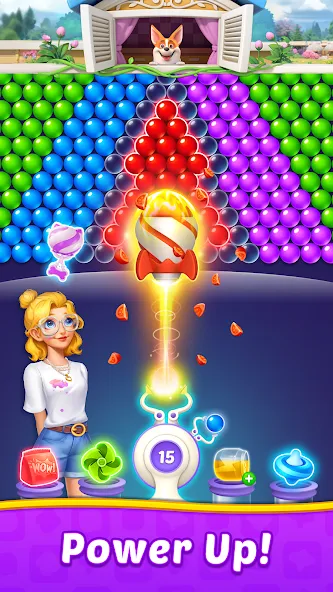 Bubble Shooter Home  [МОД Много денег] Screenshot 2