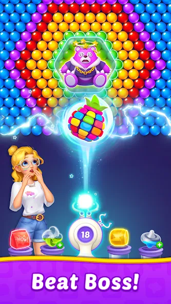 Bubble Shooter Home  [МОД Много денег] Screenshot 3