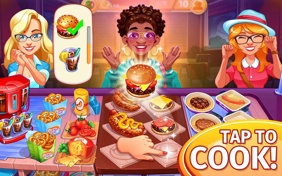 Cooking Craze: Restaurant Game  [МОД Unlimited Money] Screenshot 1