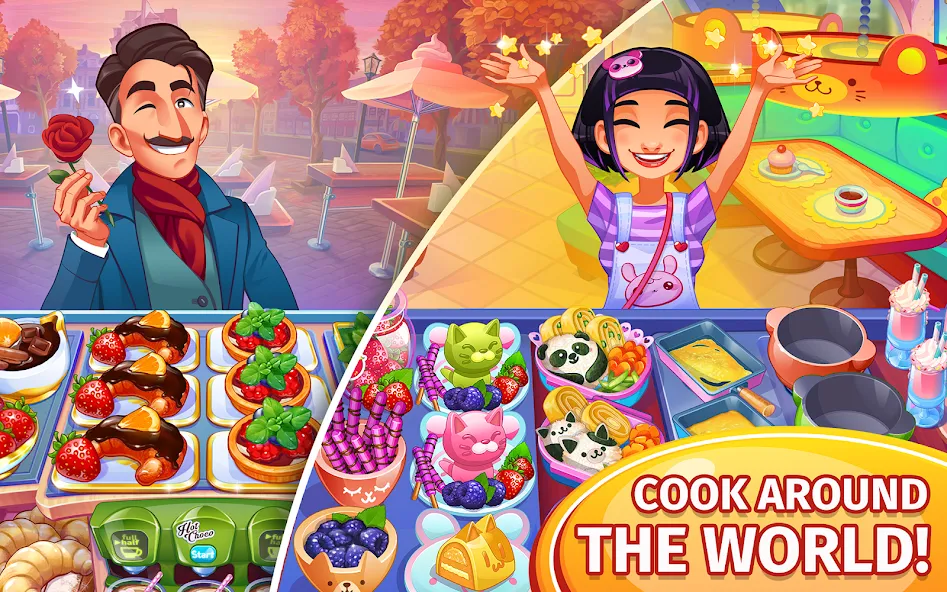 Cooking Craze: Restaurant Game  [МОД Unlimited Money] Screenshot 2