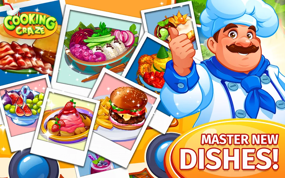 Cooking Craze: Restaurant Game  [МОД Unlimited Money] Screenshot 5