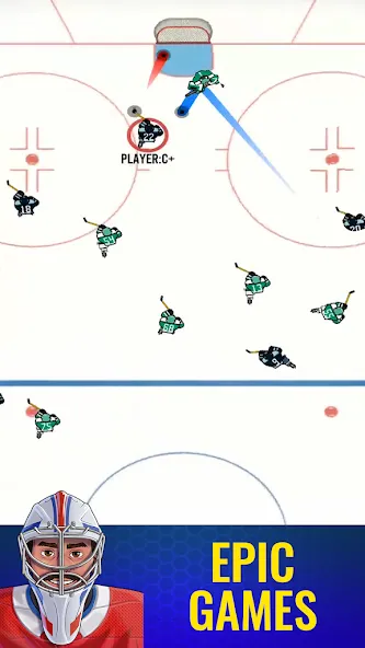 Superstar Hockey (уперстар Хоккей)  [МОД Меню] Screenshot 2